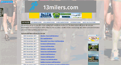 Desktop Screenshot of 13milers.com